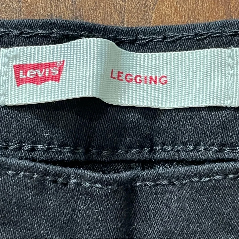 Brand New Girl Levi’s Black Skinny Leggings / Jeans - Picture 3 of 13